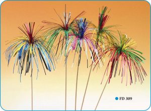 Single Colour Sparkling Palms (20cms)