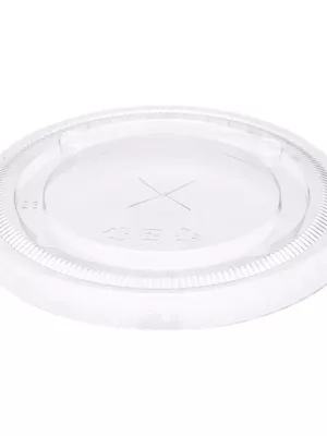 Flat Milkshake Lid - for 12oz/16oz Cups