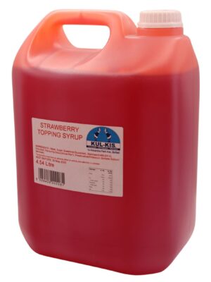 Kulkis Strawberry Topping Sauce - 4.45 Litres