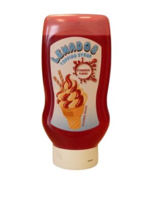 Lenados Strawberry Topping Sauce - 585g