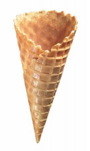 Medium Plain Waffle Cone