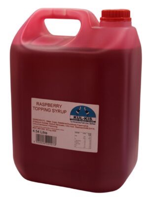 Kulkis Raspberry Topping Sauce - 4.54 Litres