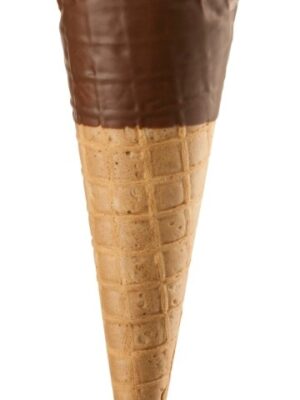 Tall Chocolate Flavoured Sugar Cone