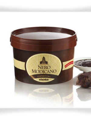 0118 Copertura Nero Modicano - Black Chocolate Coating 3kg