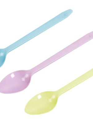 COMPOSTABLE Dessert Spoons 15cm - (400) pastel
