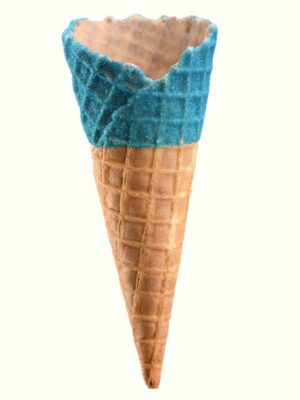 Marseille Blue Sherbet Fizz Waffle Cone (64)