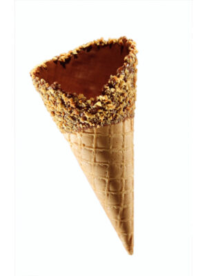 Medium Nutty Waffle Cone (66)