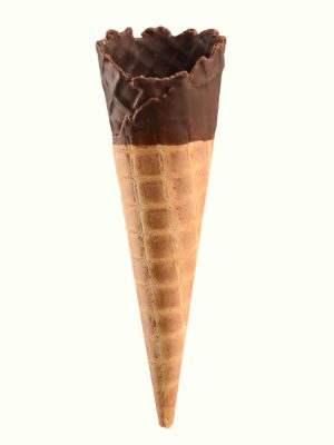 Small Chocolate Waffle Cone (180)