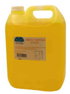 KulKis Lemon Topping Sauce - 4.54 Litres