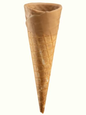 Tall Caramel Sugar Cone (105)