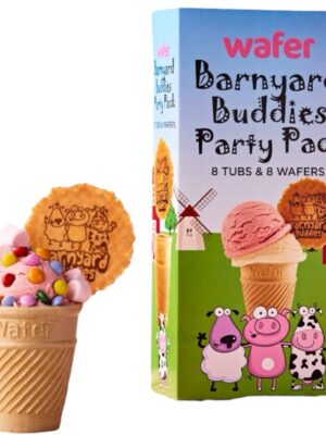 Retail Barnyard Party Pack (Box 10 of 8 Tubs & 8 Wafers)