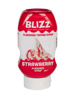 Blizz 570g Strawberry Topping Sauce