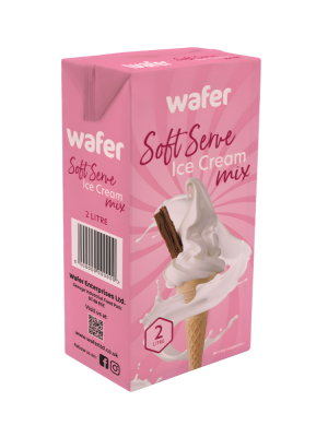 Wafer Soft Serve Ice Cream Mix (6 x 2L)