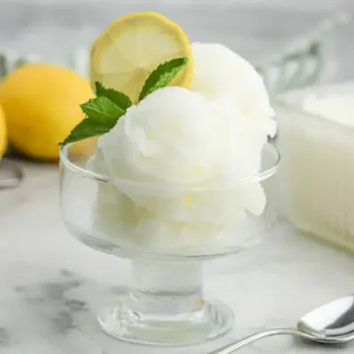 Lemon Sorbet